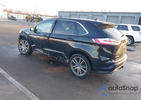 2019 Ford Edge Titanium z USA, uszkodzony, nr VIN 2FMPK4K92KBB08922